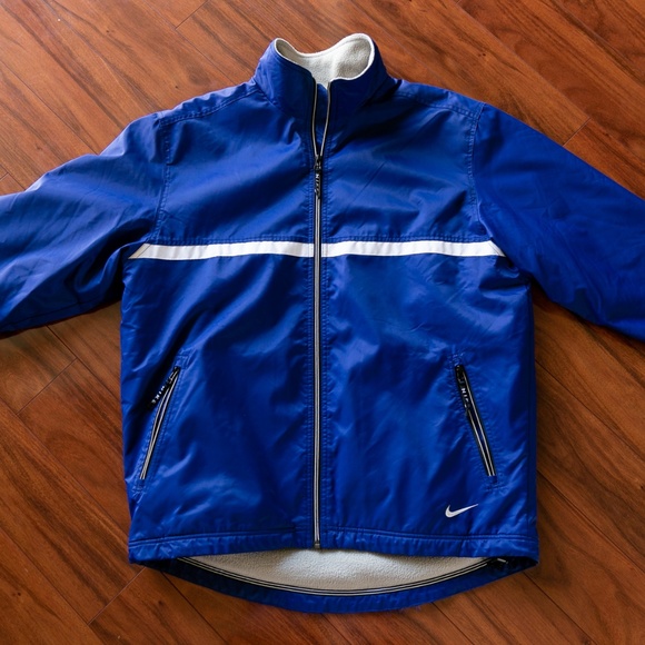 fleece lined nike jacket